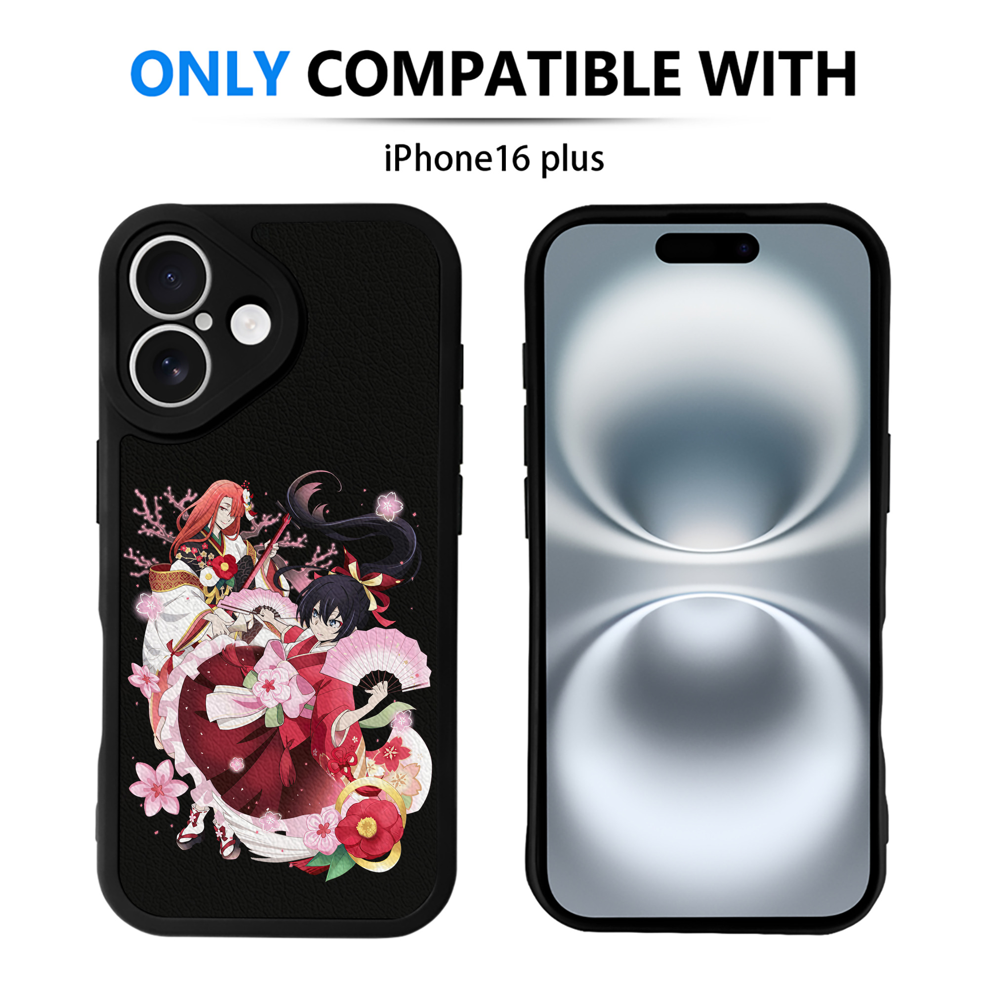（画像用） 文豪ストレイドッグス Bungo Stray Dogs 【iPhone 16シリーズ対応】シリコンスマホケース（レザー調） 材質：シリコン